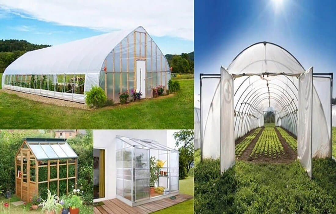 training on how to make a greenhouse with nylon